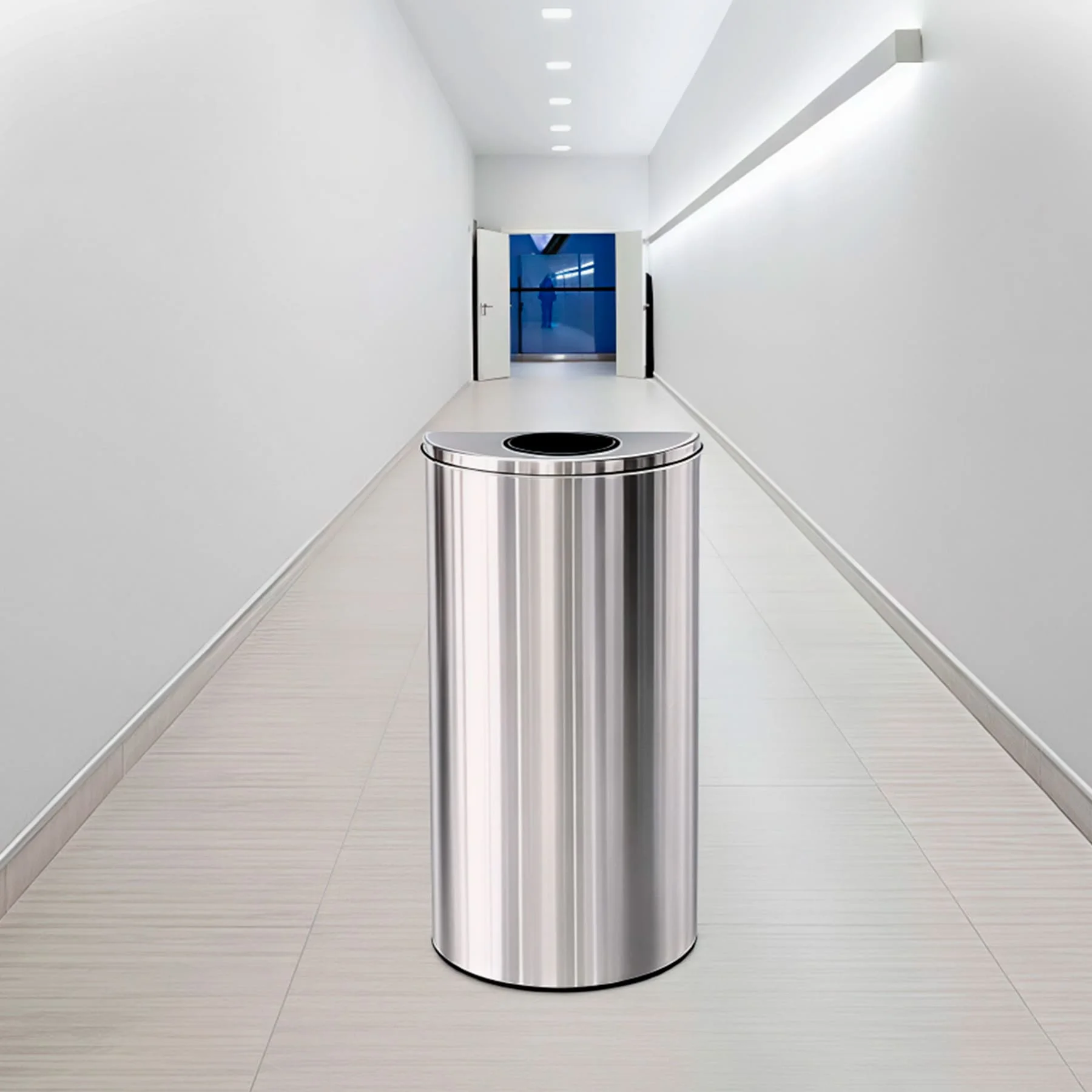 Tachos de media luna con orificio circular superior <br>/ 80x42 cm - Imagen 2