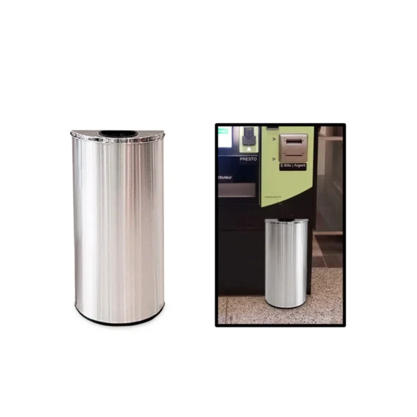 Tachos de media luna con orificio circular superior  <br>/ 70x45 cm - Imagen 4