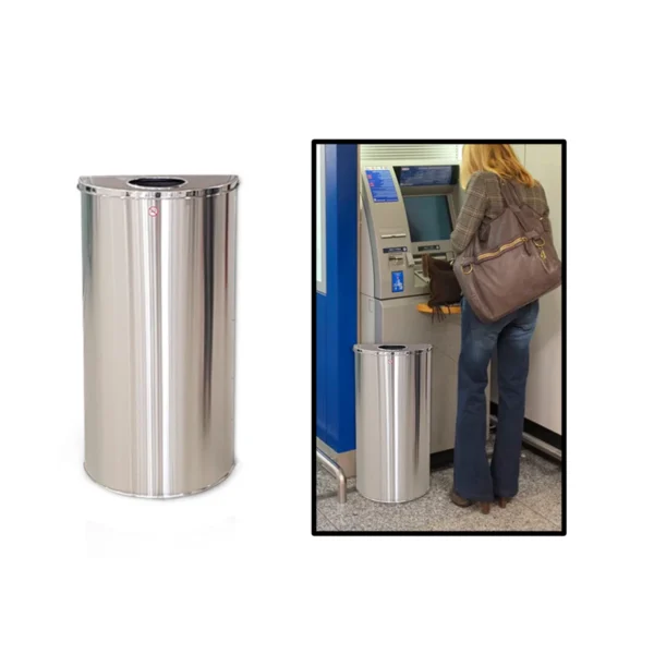 Tachos de Media Luna con Orificio Circular Superior <br>/ 80x45 cm - Imagen 4
