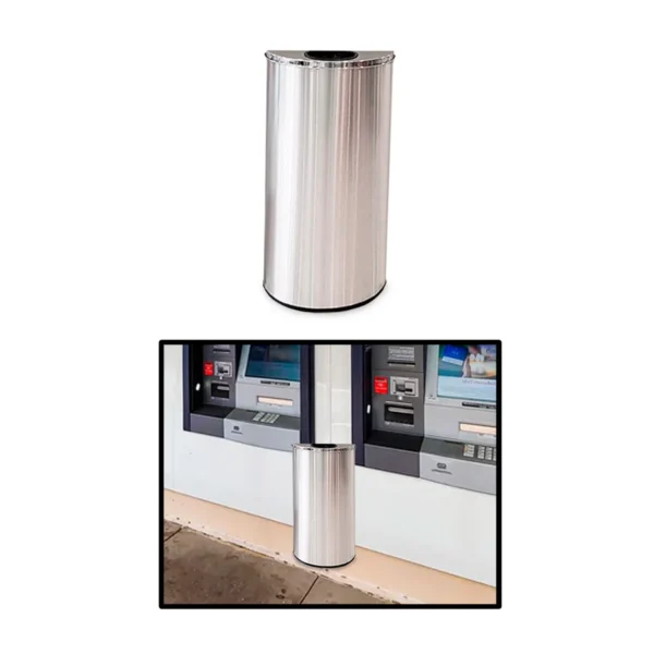 Tachos de media luna con orificio circular superior <br>/ 80x42 cm - Imagen 3