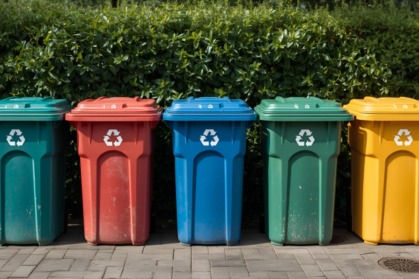 Tachos para reciclaje