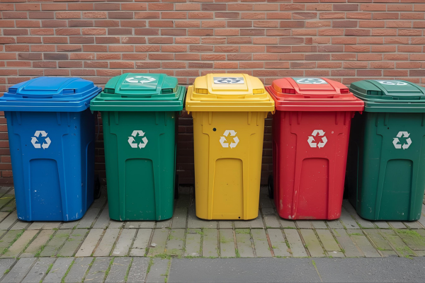 Tachos para reciclaje para oficinas
