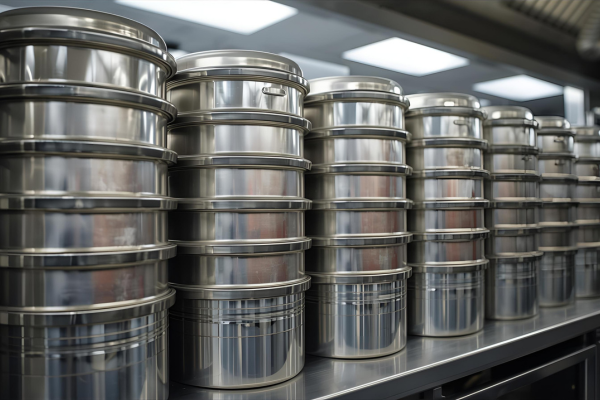 Contenedores de acero inoxidable