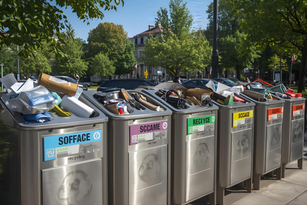 Tachos para reciclar