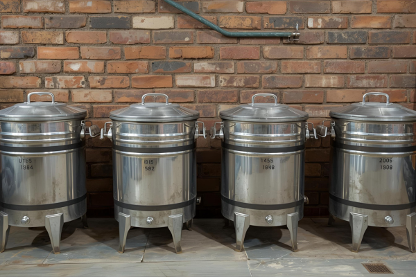 tachos de acero inoxidable