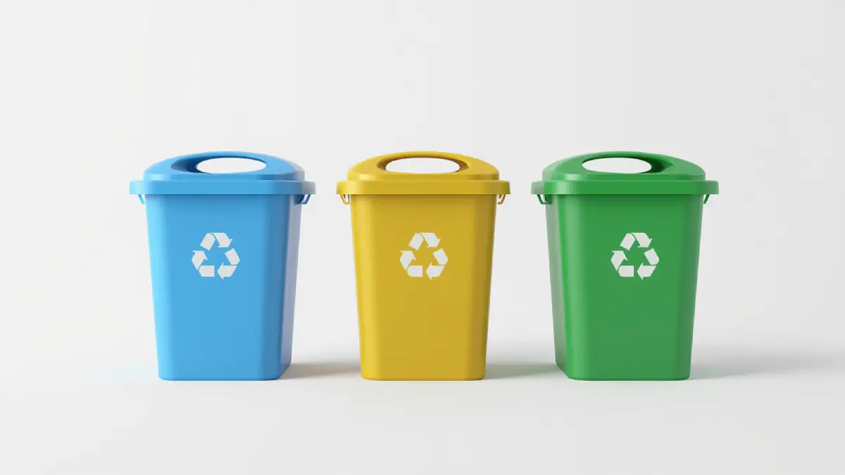 tachos de basura reciclaje