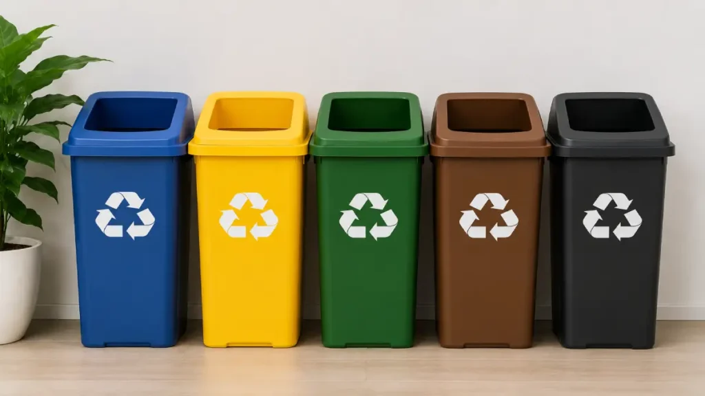tachos de basura ecologicos